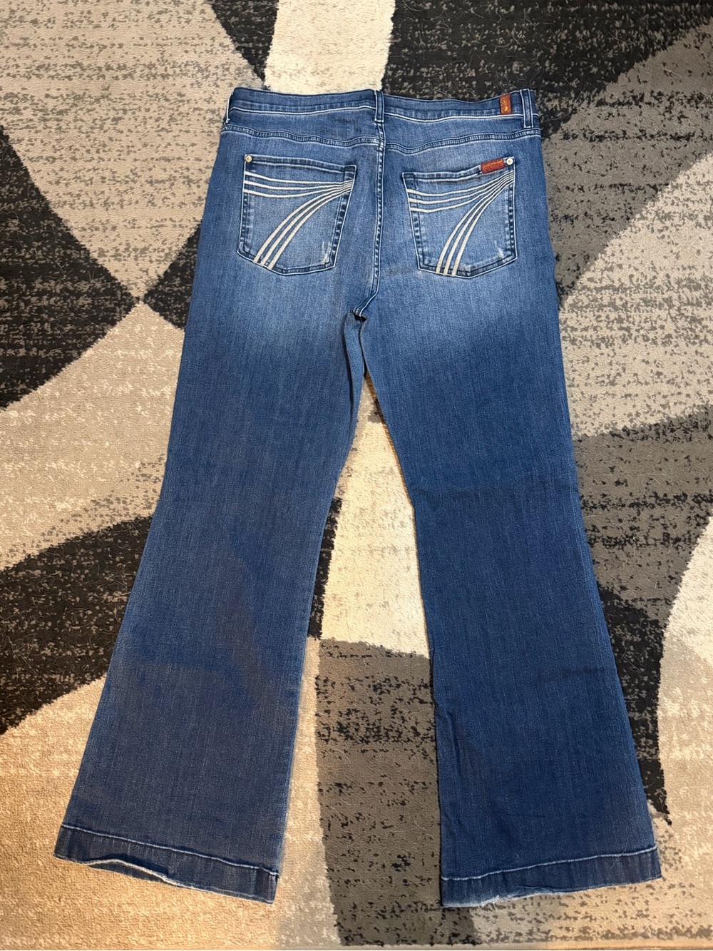 7 For All Mankind Dojo Original Trouser Jean 34 x 34